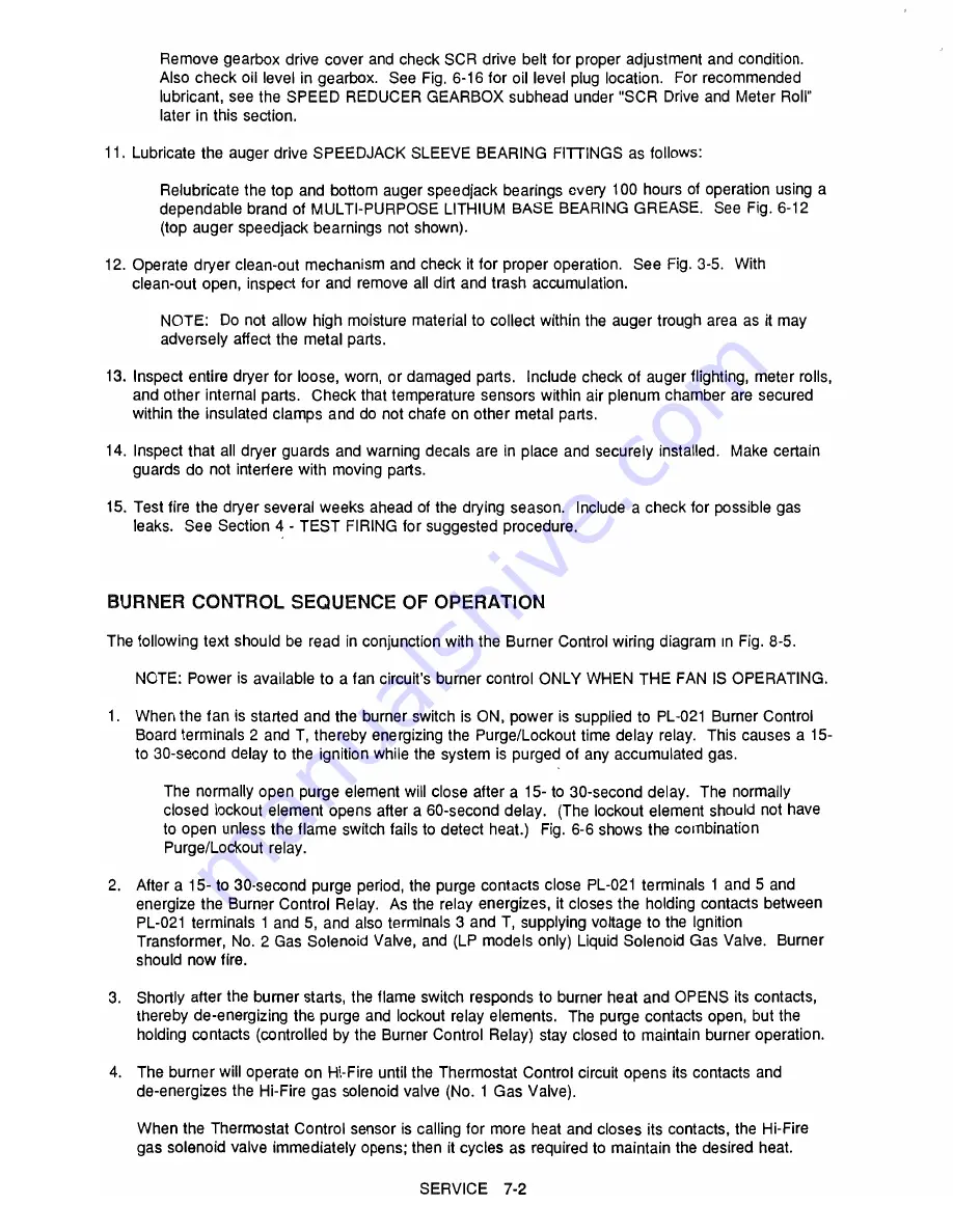 Farm Fans C-2125A Operator'S Manual Download Page 48