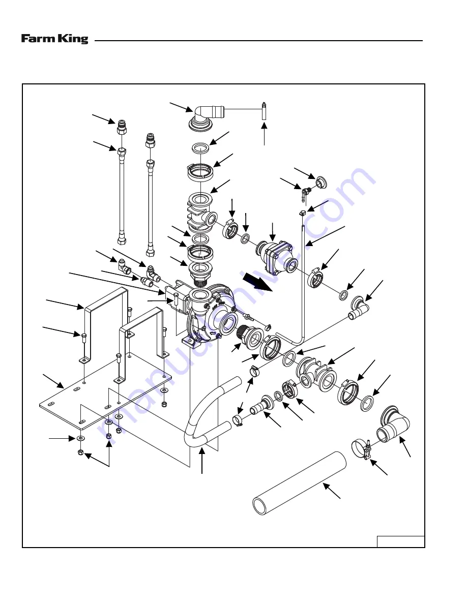 Farm King 1460 Operator And Parts Manual Download Page 104