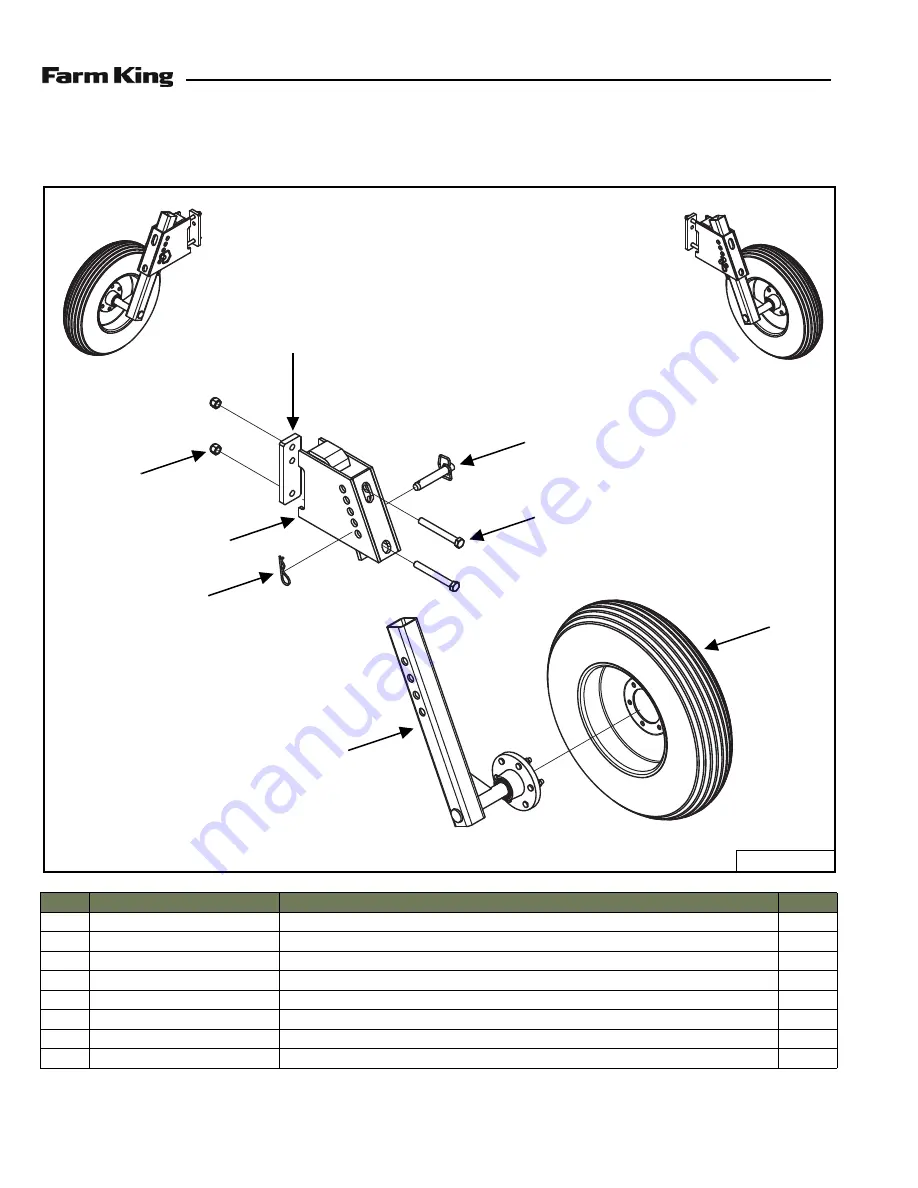 Farm King 1460 Operator And Parts Manual Download Page 130