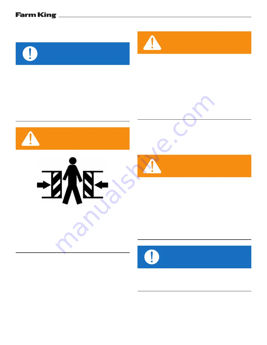 Farm King 482 Operator And Parts Manual Download Page 25