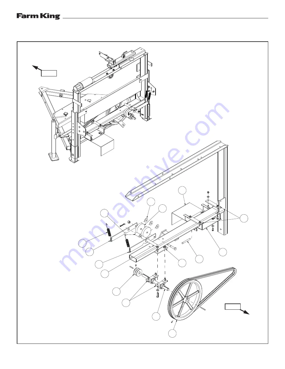 Farm King 482 Operator And Parts Manual Download Page 29