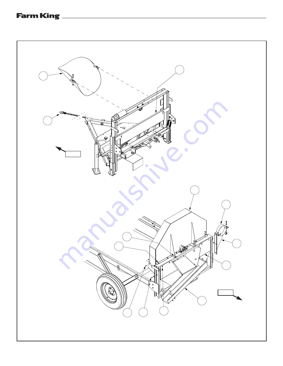 Farm King 482 Operator And Parts Manual Download Page 31