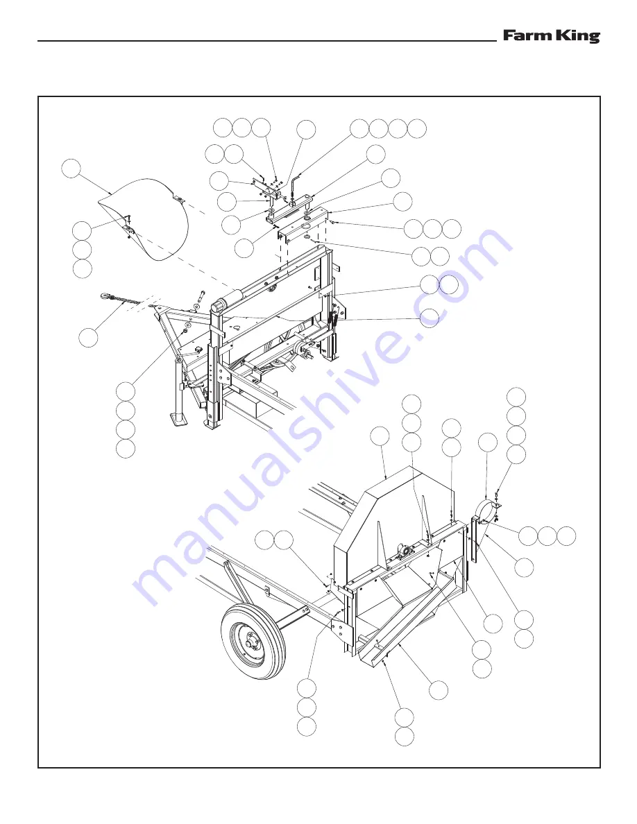 Farm King 482 Operator And Parts Manual Download Page 72