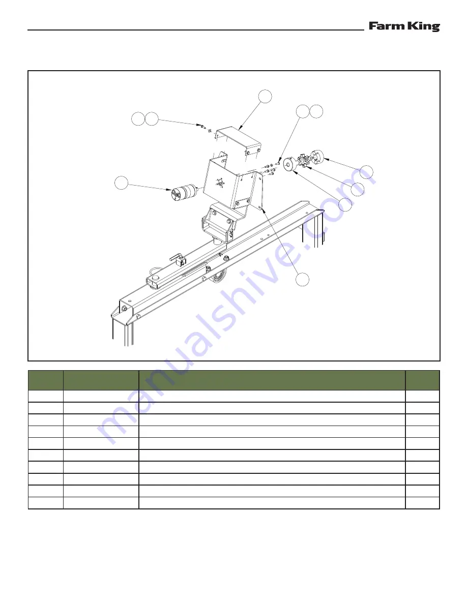 Farm King 482 Operator And Parts Manual Download Page 84