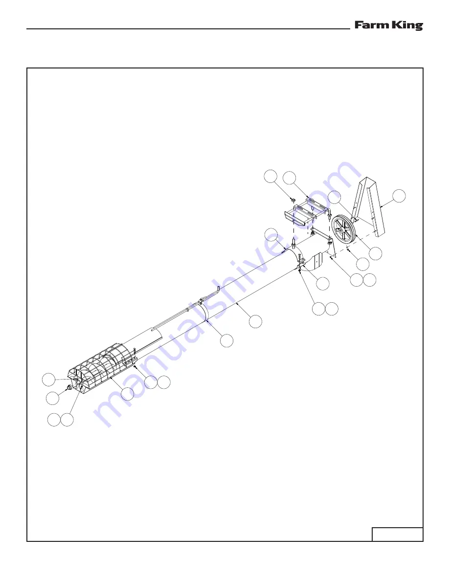 Farm King 482 Operator And Parts Manual Download Page 88