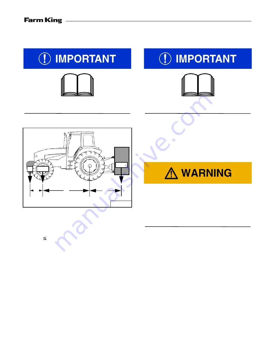 Farm King BW150 Operator And Parts Manual Download Page 25