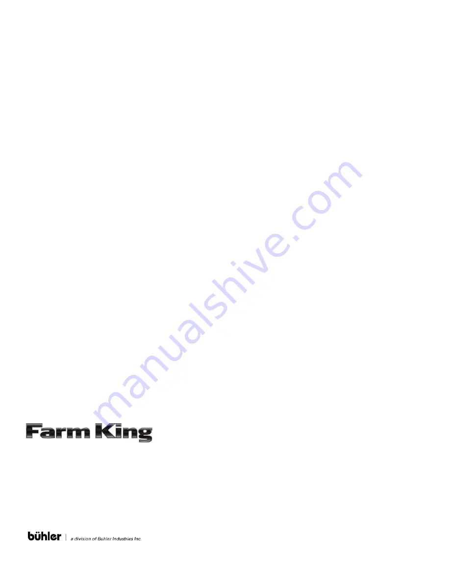 Farm King BW150 Скачать руководство пользователя страница 74