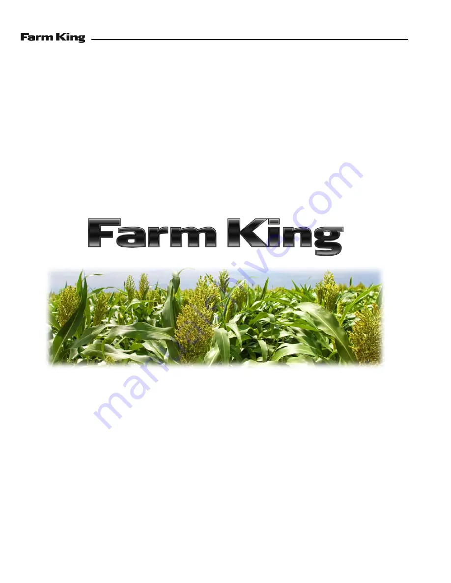 Farm King Model 1050 Operator And Parts Manual Download Page 148