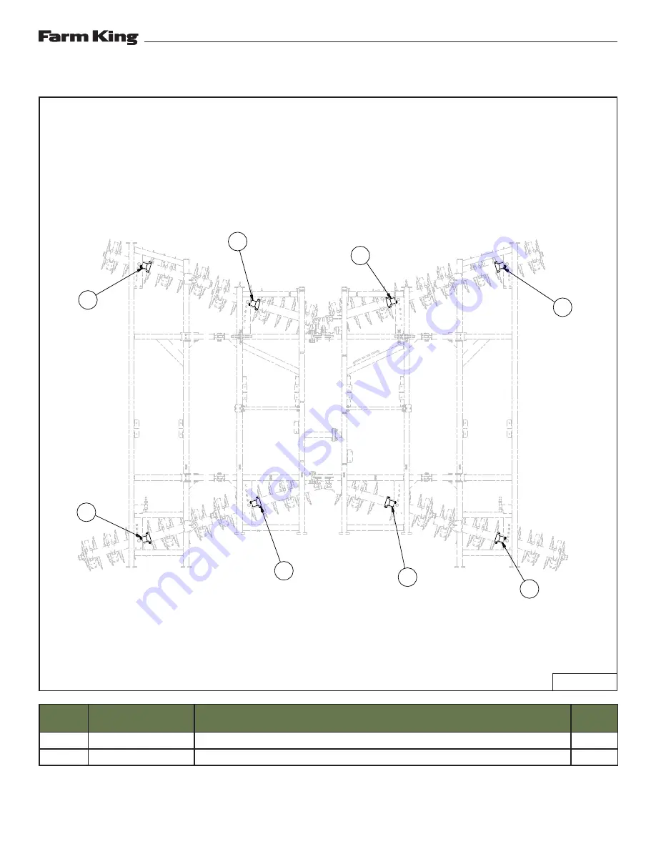 Farm King VT3290 Operator And Parts Manual Download Page 166