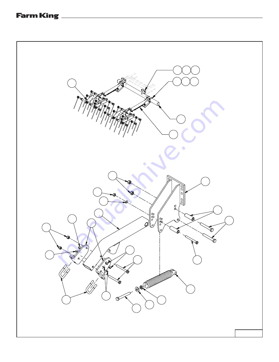 Farm King VT3290 Operator And Parts Manual Download Page 194