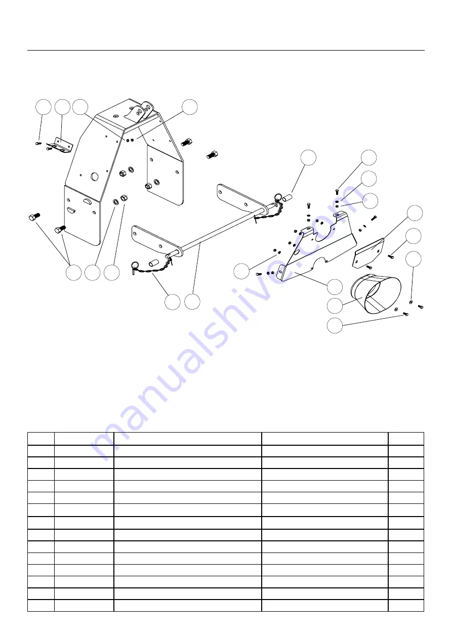 Farmi Forest Corporation CH180HF Operation, Maintenance And Spare Parts Manual Download Page 48