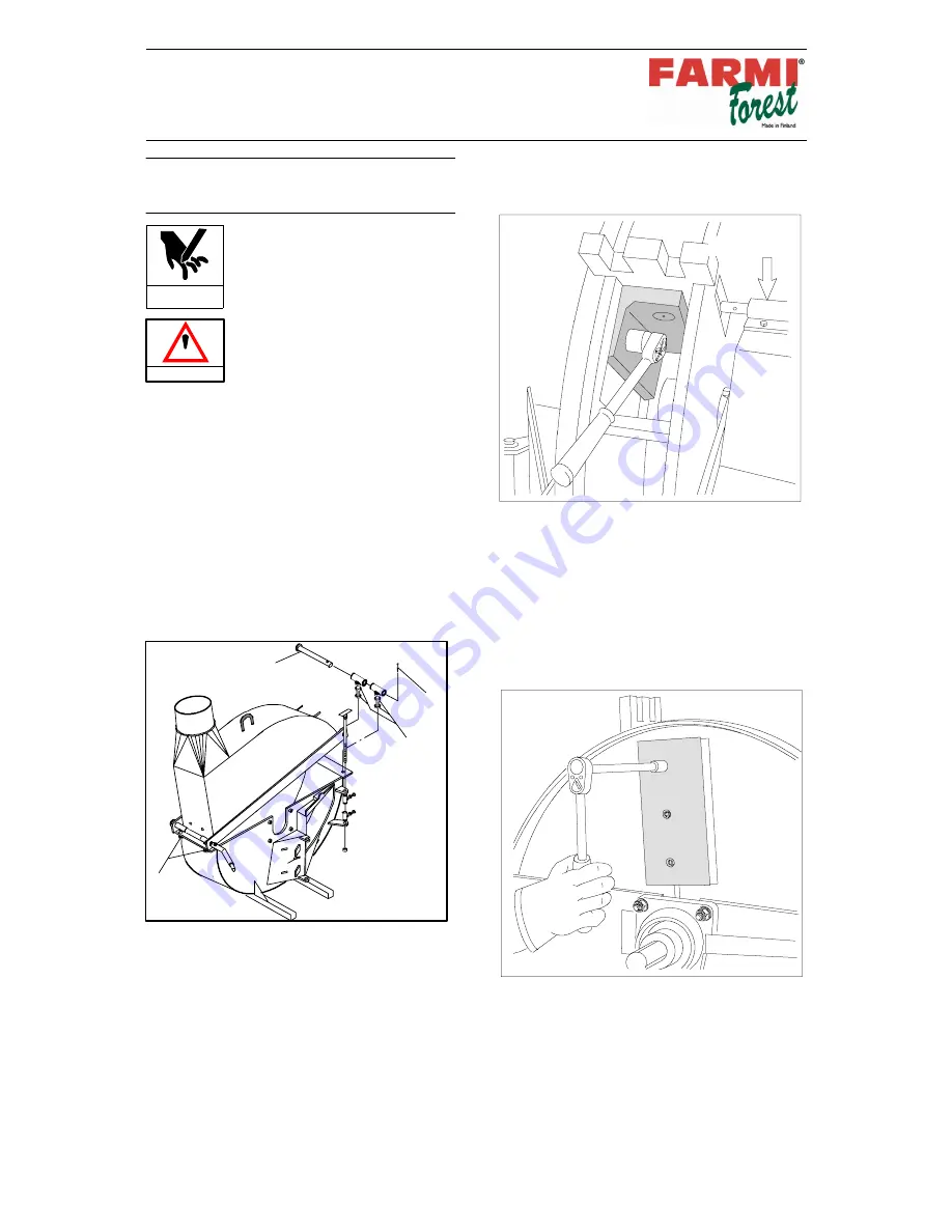 Farmi Forest Corporation VALBY CH 260 Скачать руководство пользователя страница 22