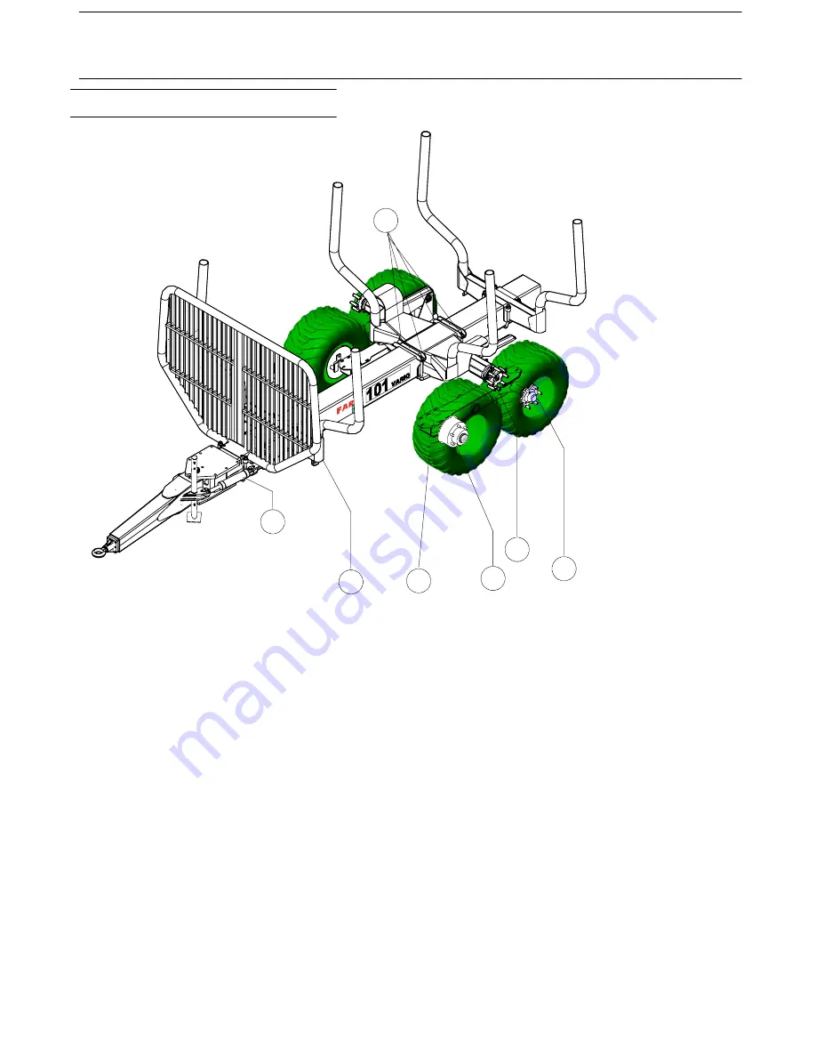 Farmi Forest Corporation VARIO 101 Operating, Maintenance And Spare Parts Manual Download Page 19