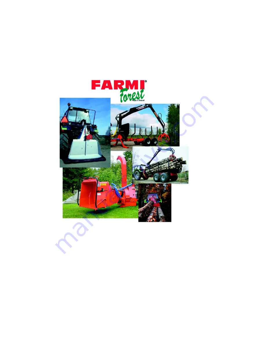 Farmi Forest Corporation VARIO 101 Operating, Maintenance And Spare Parts Manual Download Page 52