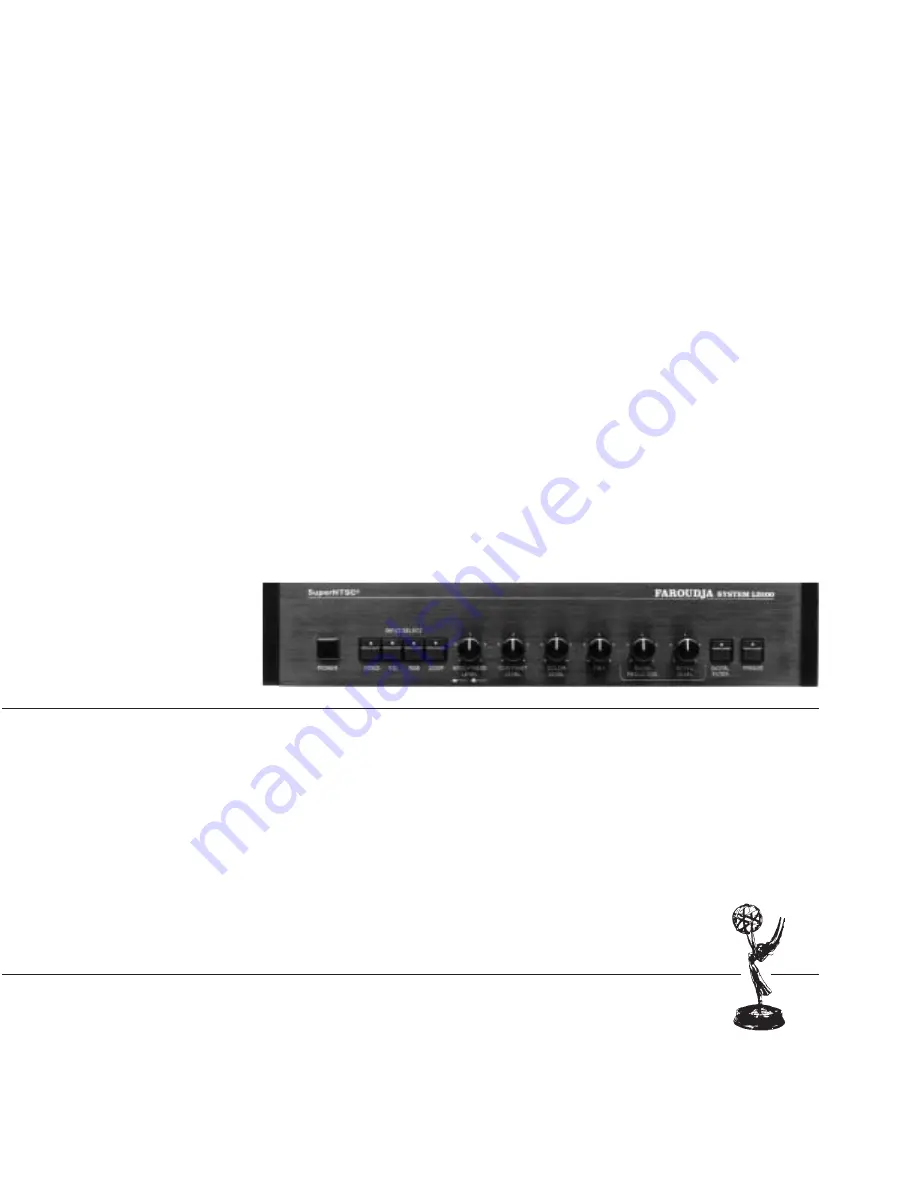 Faroudja LD100 Installation & Operation Instructions Download Page 1