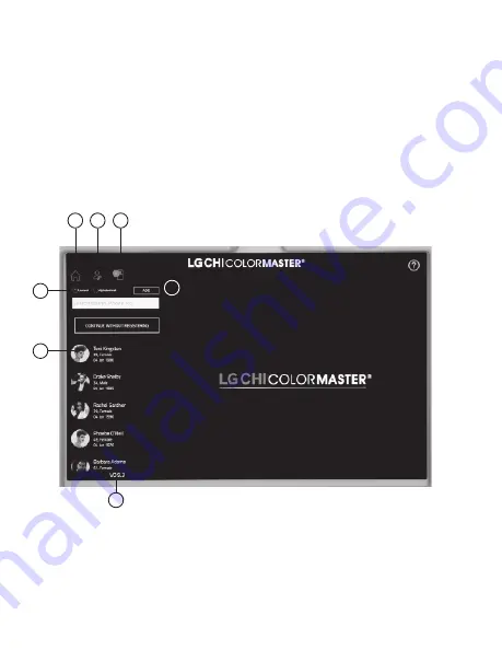 Farouk COLORMASTER LGCHI-01G Owner'S Manual Download Page 13