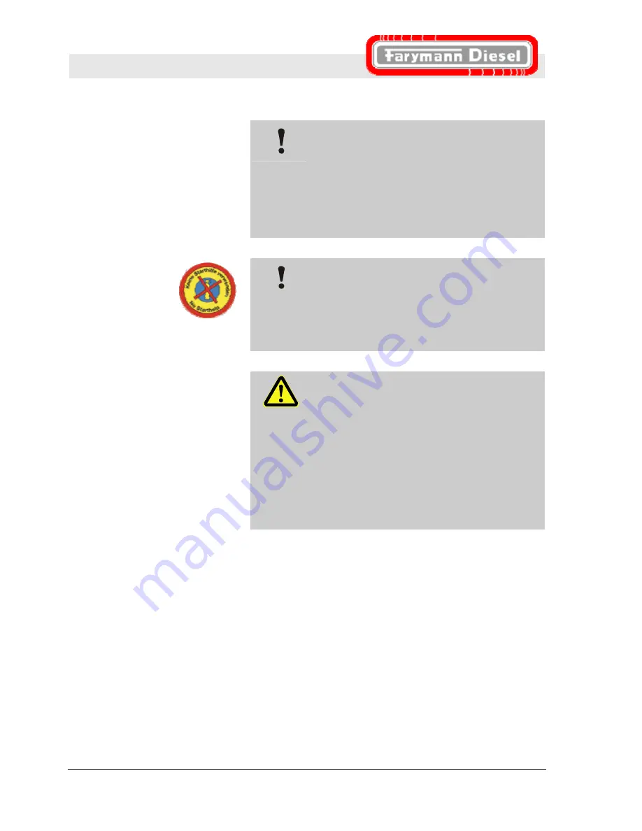 Farymann Diesel 15B Series Operator'S Manual Download Page 56