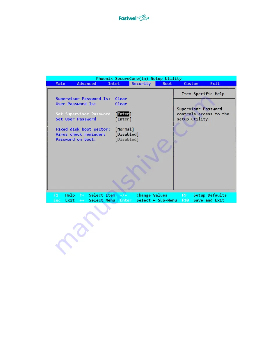 Fastwel CPC309 User Manual Download Page 65