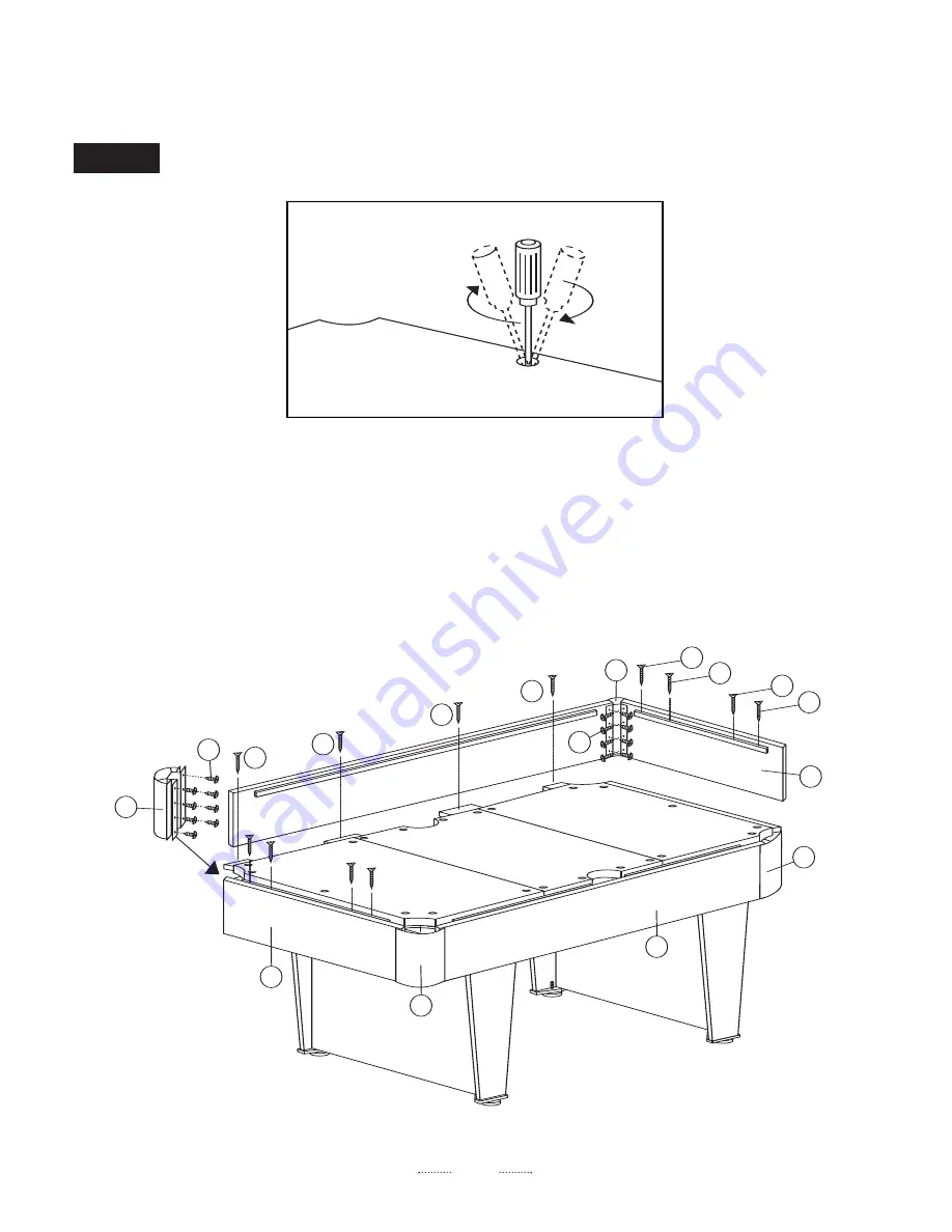 Fat Cat 64-0500 Easy Assembly Instructions & Rules Download Page 8