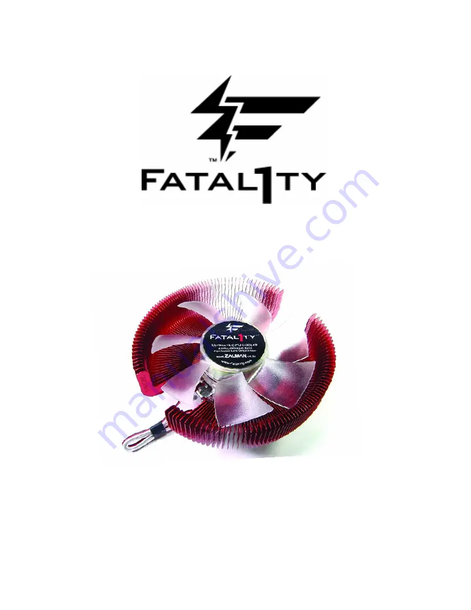 Fatality FS-C77 User Manual Download Page 1