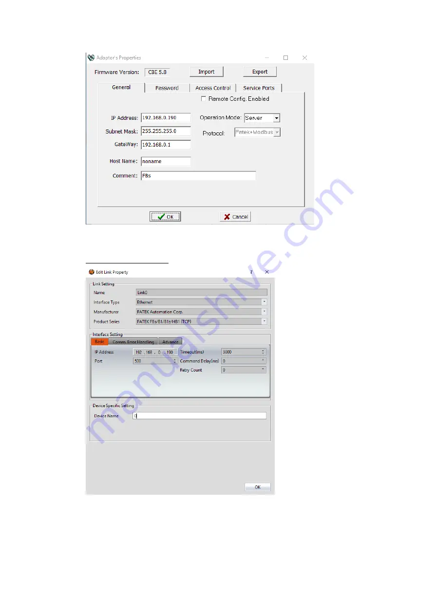 FATEK P5 Series Connection Manual Download Page 19