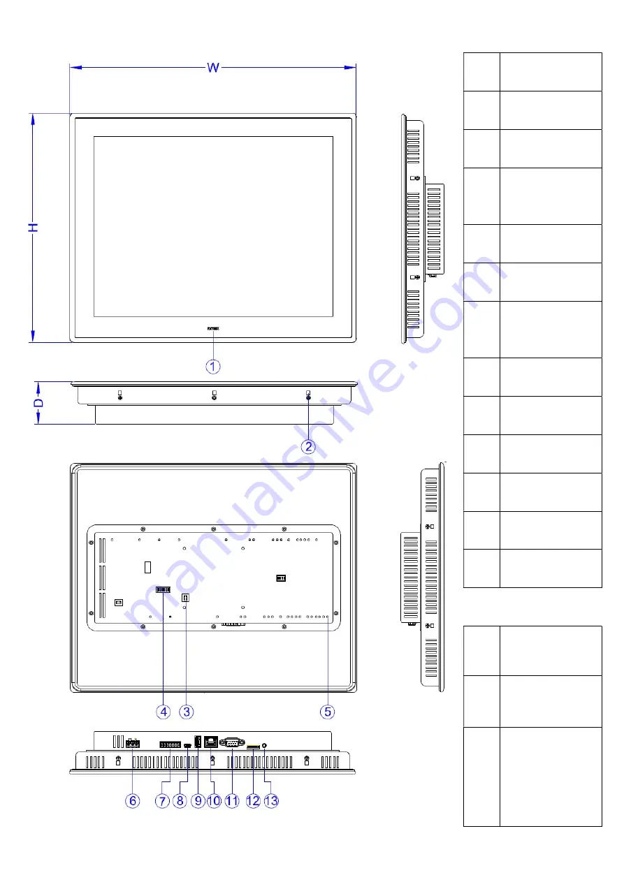 FATEK P5150NH Installation Manual Download Page 3