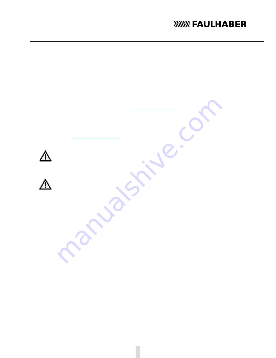 Faulhaber 2232***BX4 series Instruction Manual Download Page 36