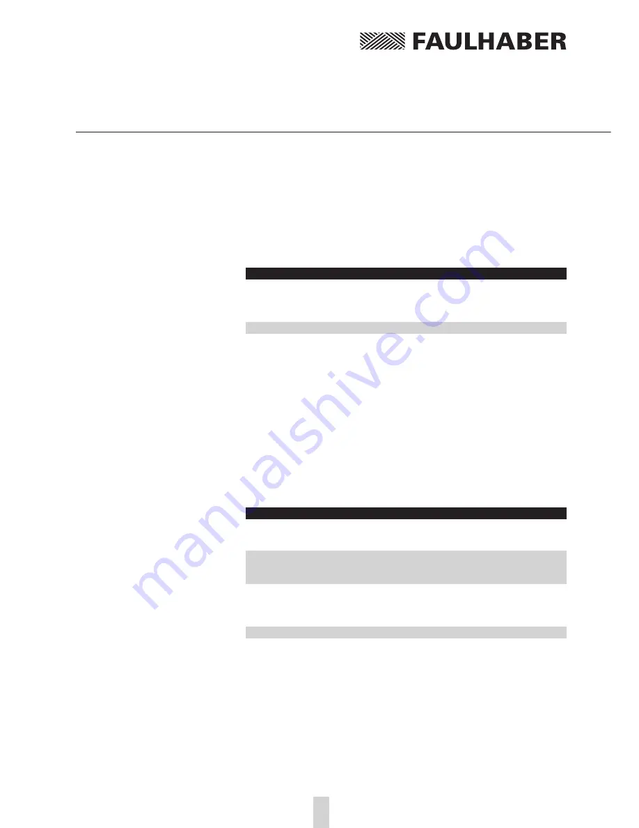 Faulhaber MCDC2805 series Instruction Manual Download Page 23