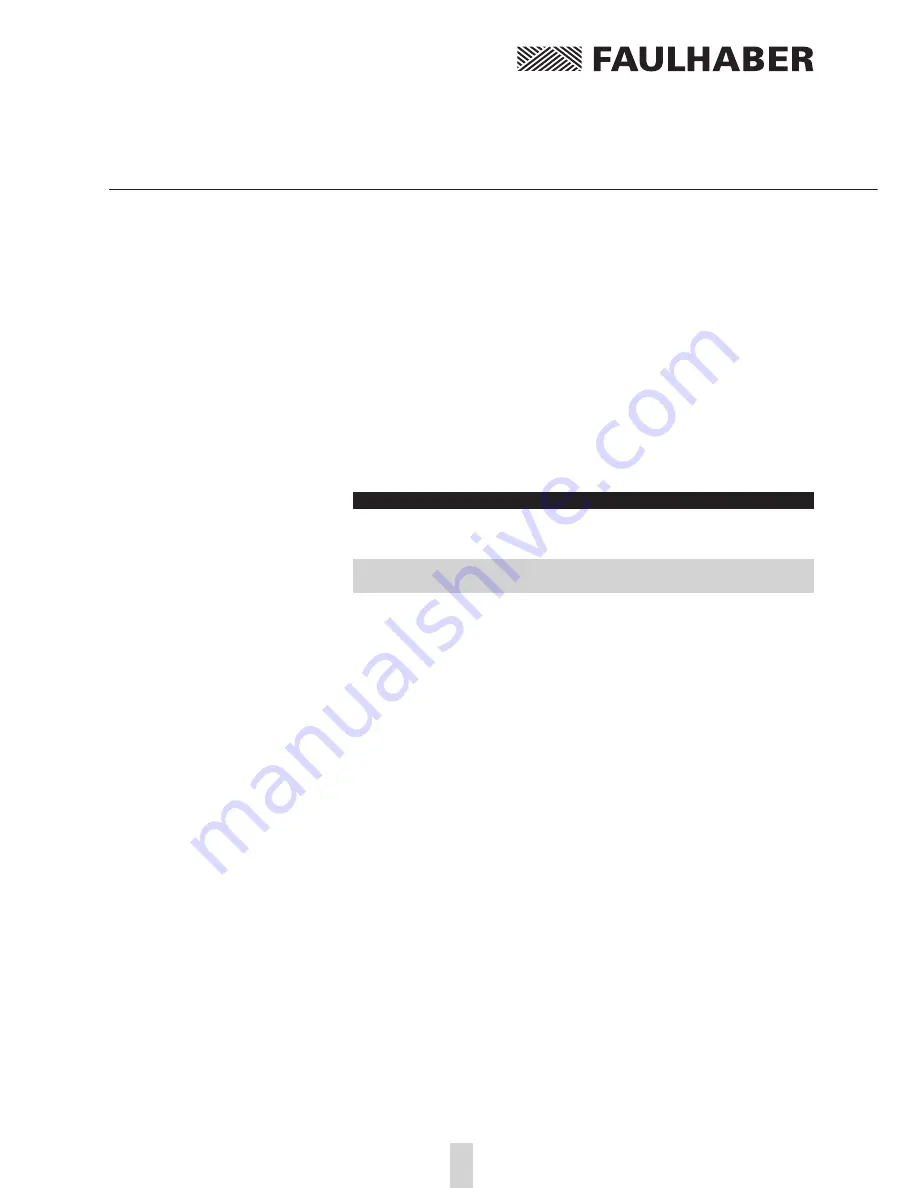 Faulhaber MCDC2805 series Instruction Manual Download Page 33