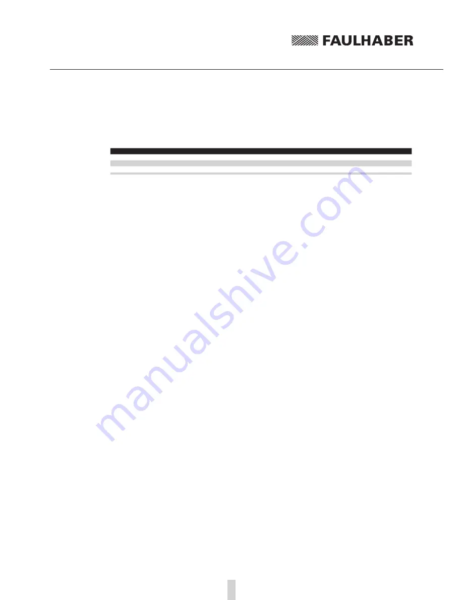 Faulhaber Series MCBL 3002/03/06 RS/CF /CO Technical Manual Download Page 15