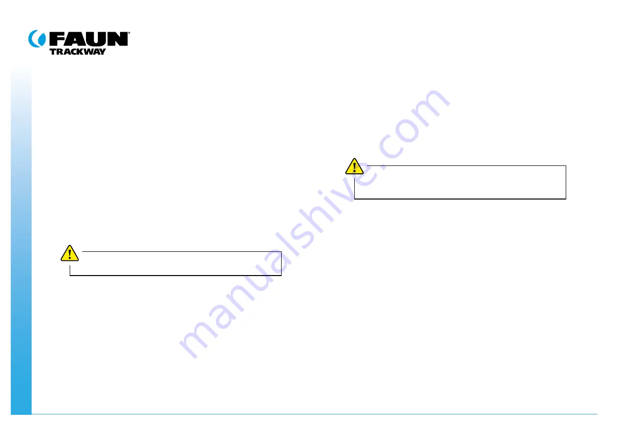 Faun C40 Trackway User Manual Download Page 12