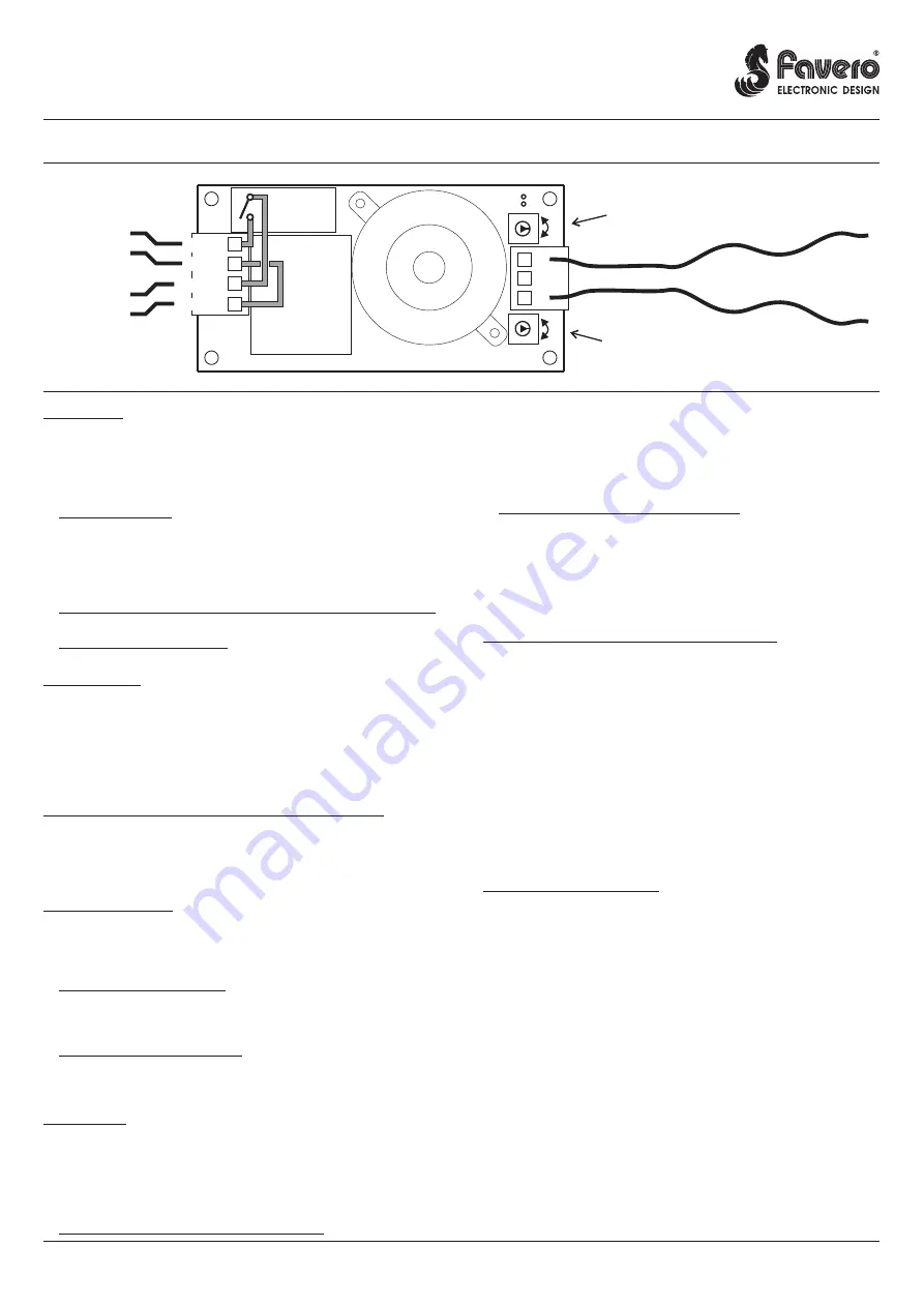 Favero Radio-Spark-115 Quick Start Manual Download Page 2