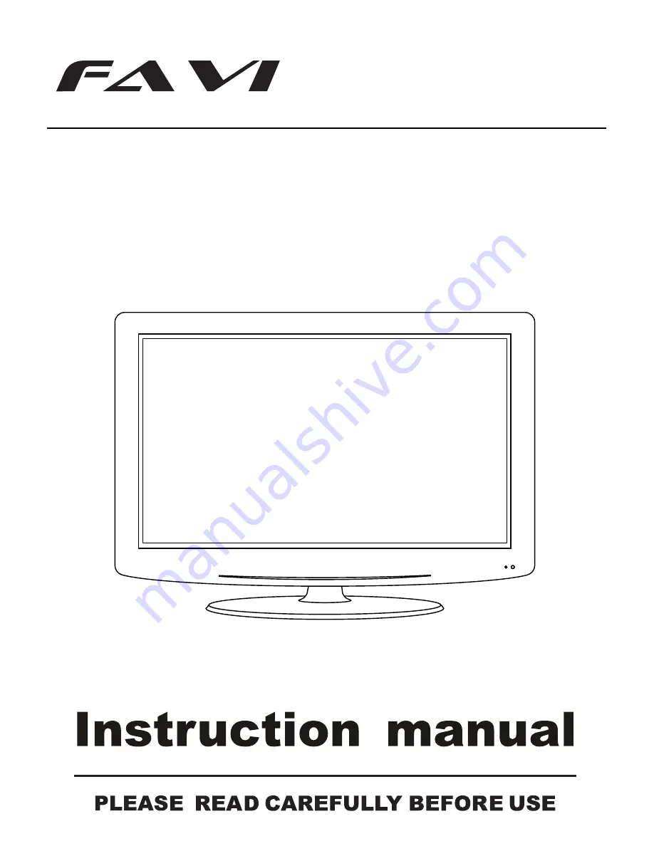 FAVI L4226EA-BL Instruction Manual Download Page 1