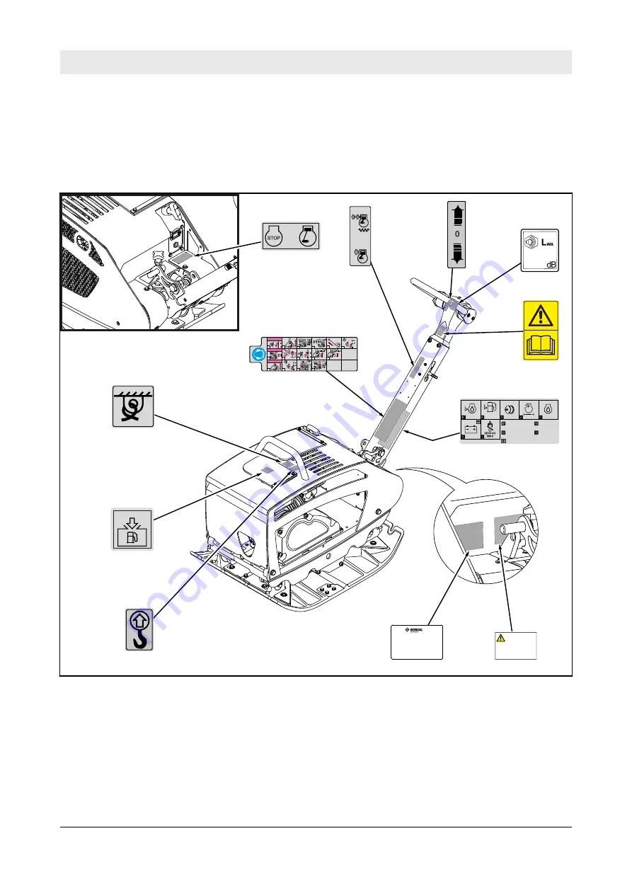 Fayat Group BOMAG BPR 35/60 Operating Instruction,  Maintenance Instruction Download Page 34