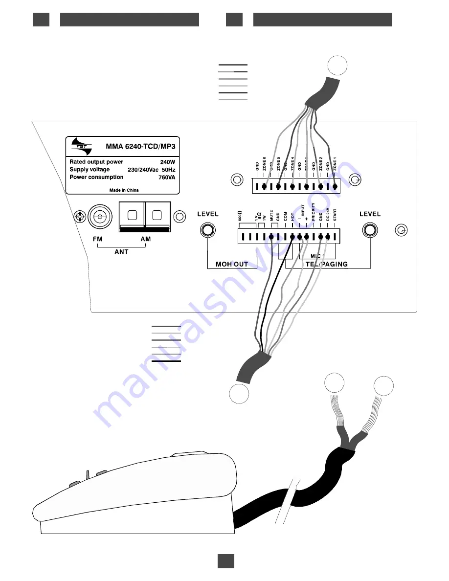 Fbt Audio Contractor MBT 8006 Скачать руководство пользователя страница 4