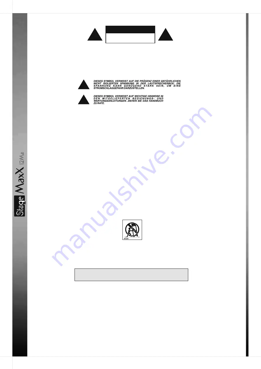 Fbt StageMaxx 12Ma Manual Download Page 34