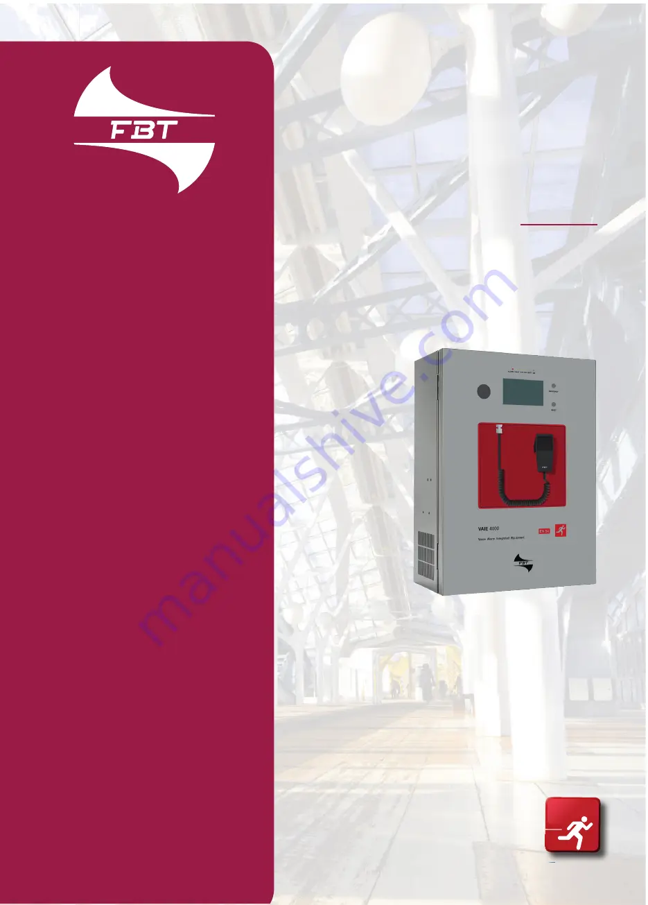 Fbt VAIE 4000 User Manual Download Page 1