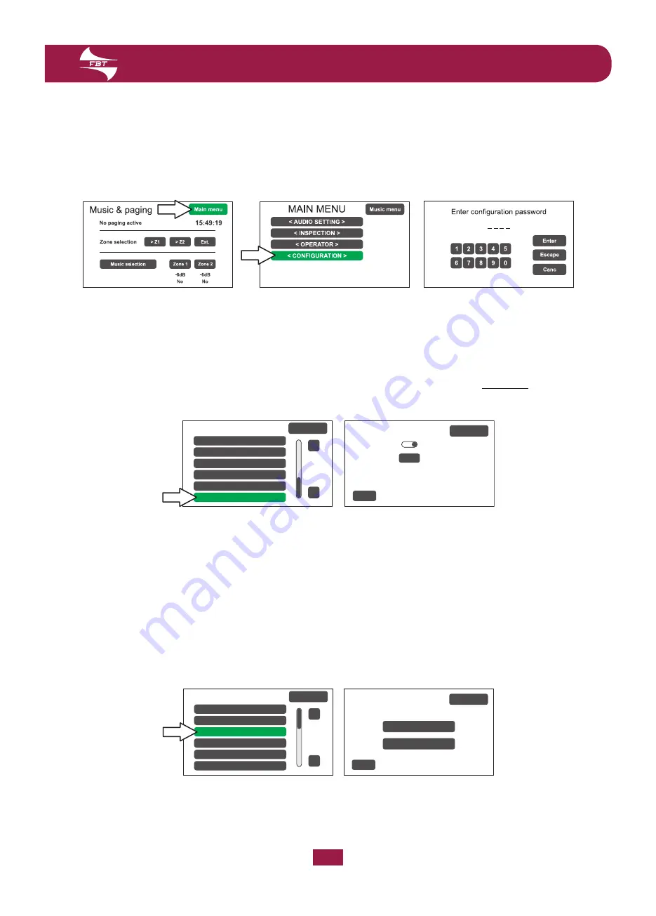 Fbt VAIE 4000 User Manual Download Page 61