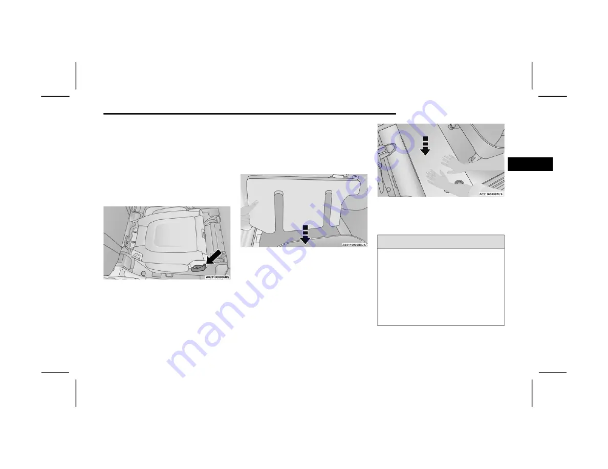 FCA US Voyager 2021 Owner'S Manual Download Page 45