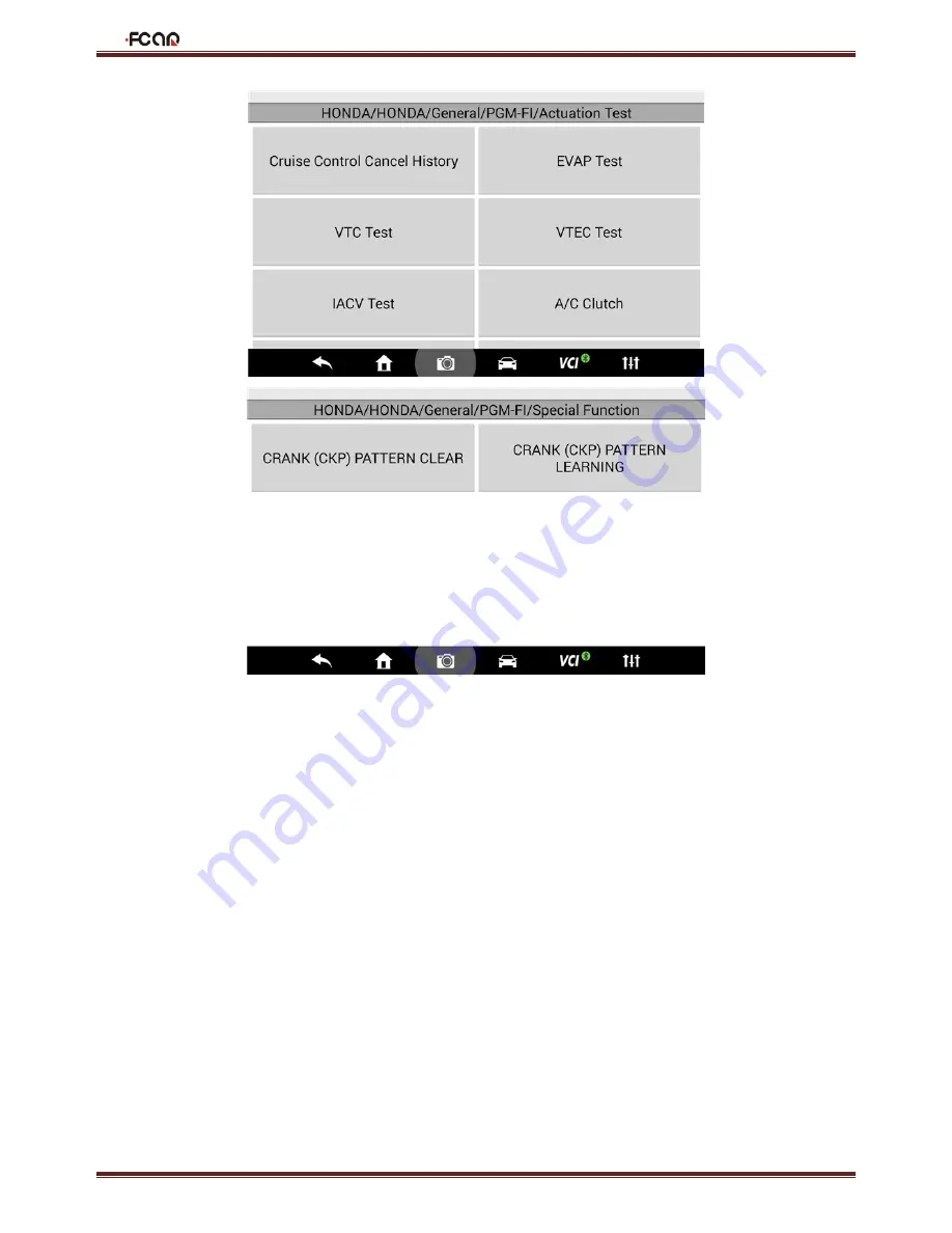 Fcar F6 Plus Operation Manual Download Page 23