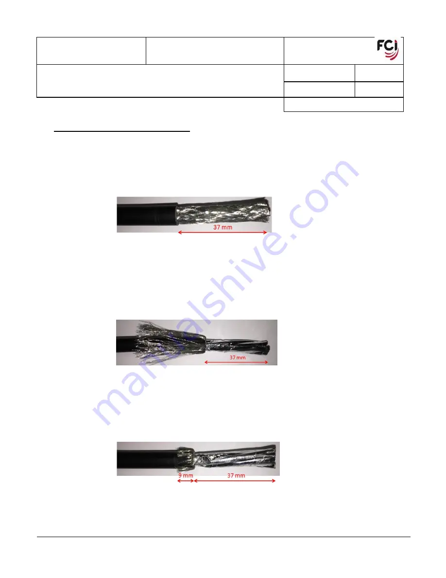 FCI OCTIS 10135748-101LF Application Specification Download Page 15