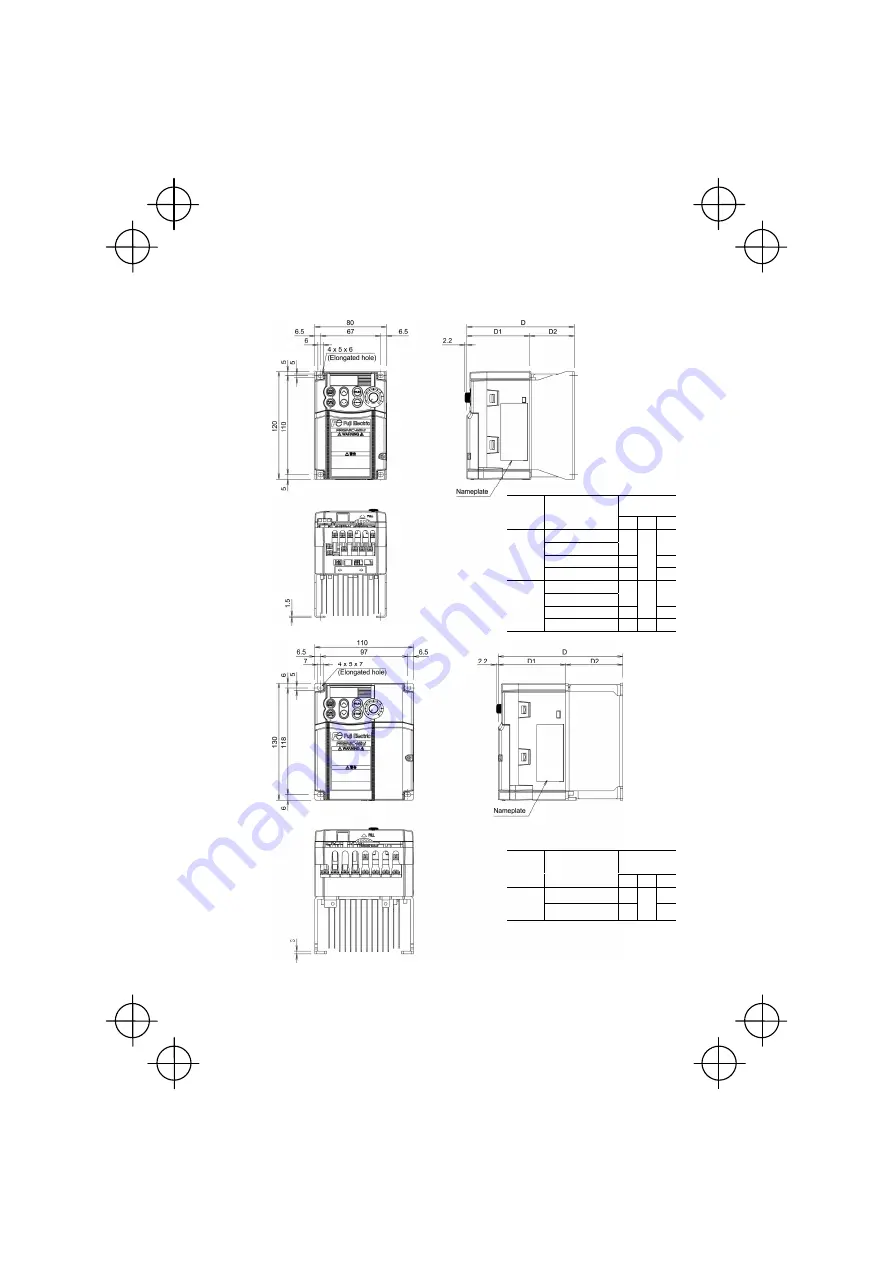 FE FRENIC-Mini Instruction Manual Download Page 201