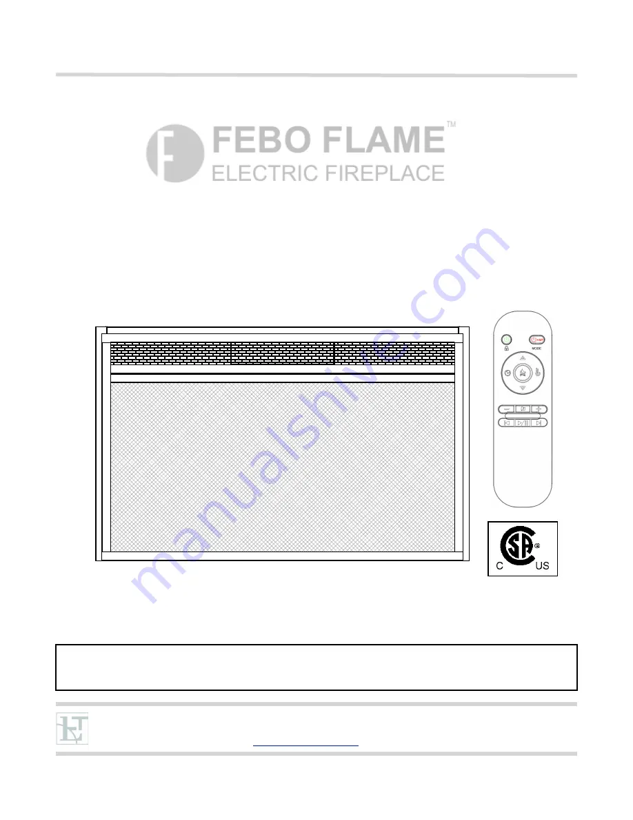 Febo Flame 16IN-32-E Скачать руководство пользователя страница 1