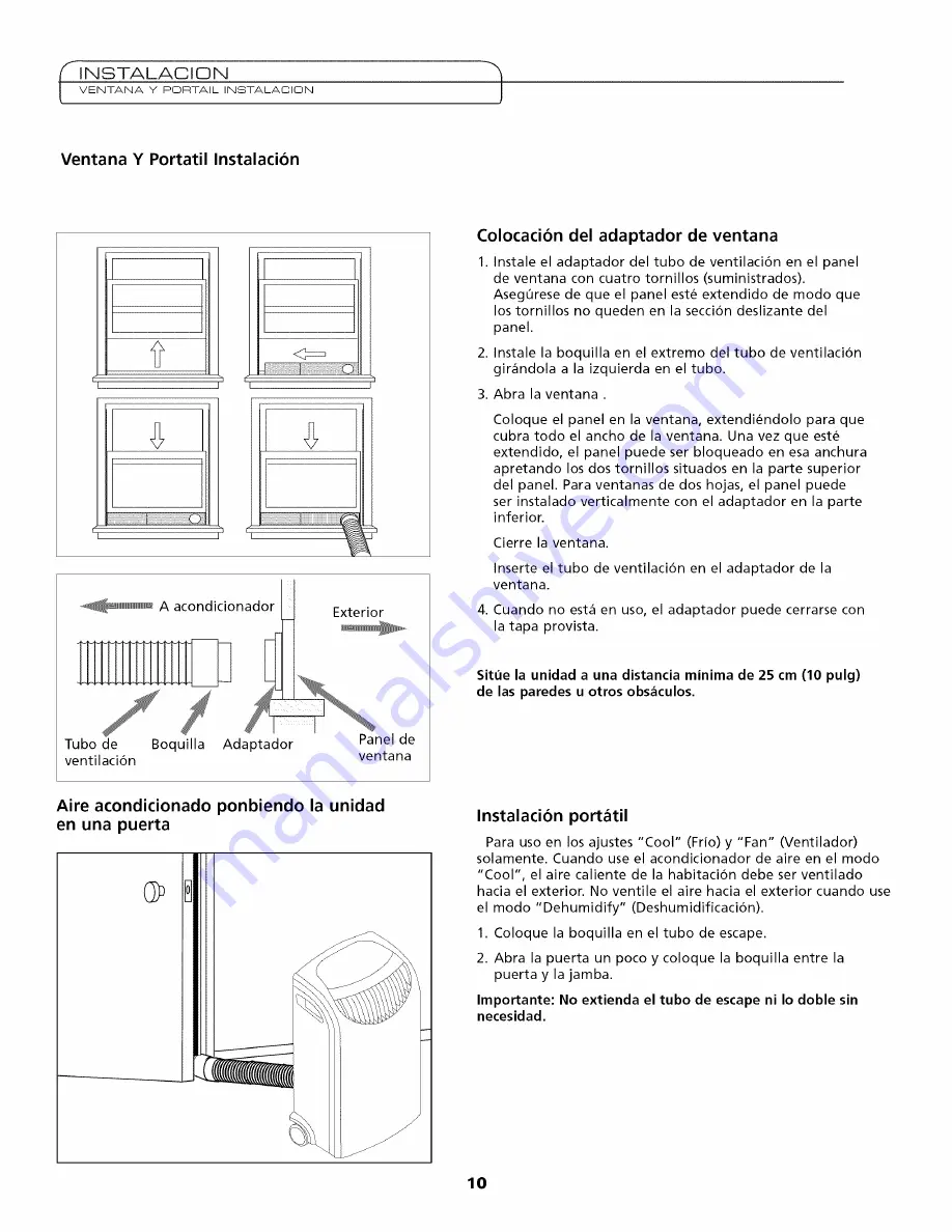 Fedders 23-23-0381N-001 s Installation & Operation Manual Download Page 10