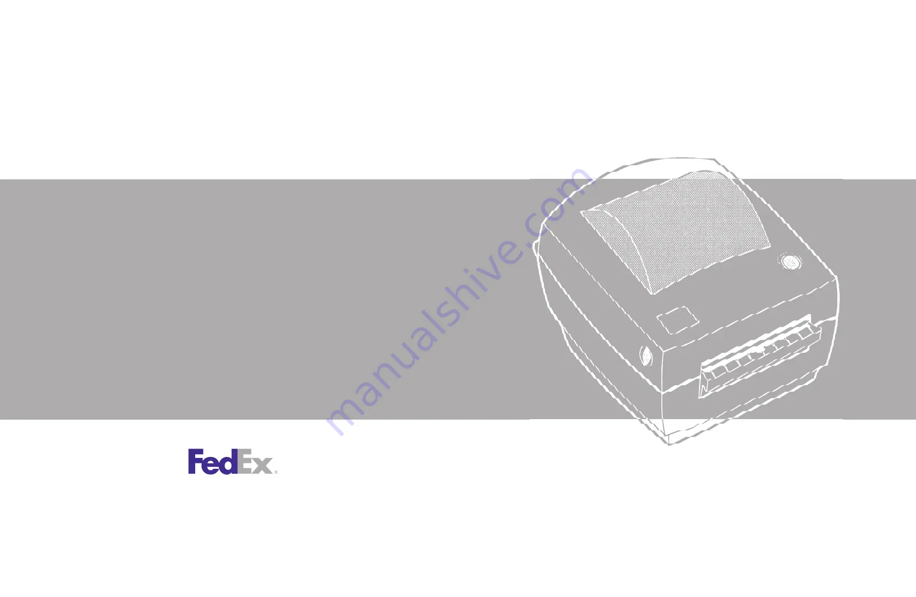 FedEx LP2844 Скачать руководство пользователя страница 1