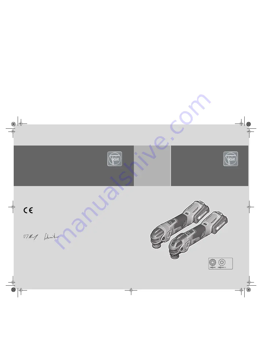 Fein AFMT12 Manual Download Page 1