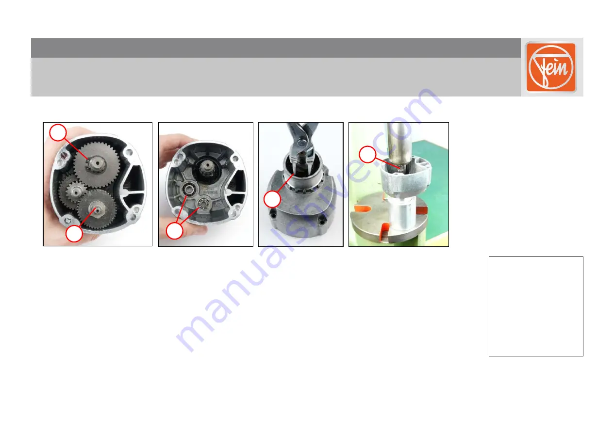 Fein BOS 16 Repair Instructions Download Page 19