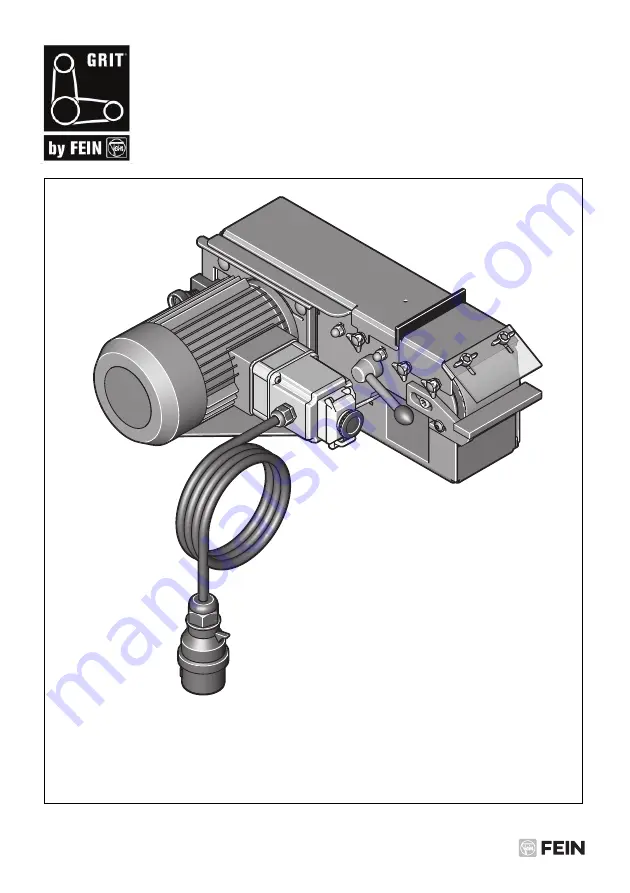 Fein GRIT GI100 Manual Download Page 1