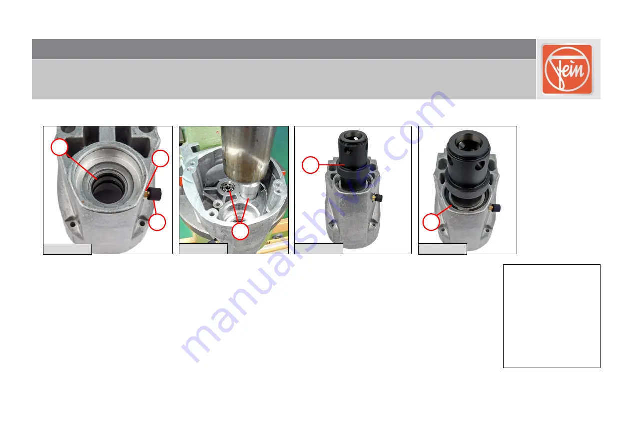 Fein Holemaker III Repair Instructions Download Page 34