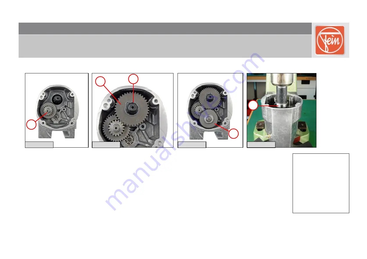 Fein Holemaker III Repair Instructions Download Page 35